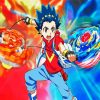 Valt Aoi Beyblade paint by numbers