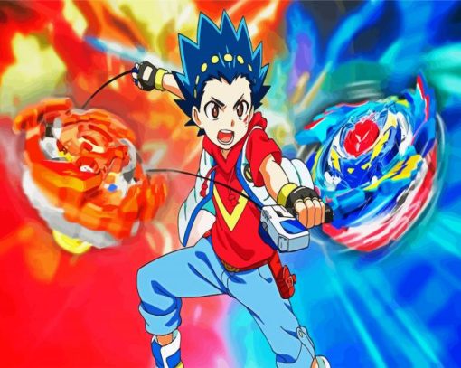 Valt Aoi Beyblade paint by numbers