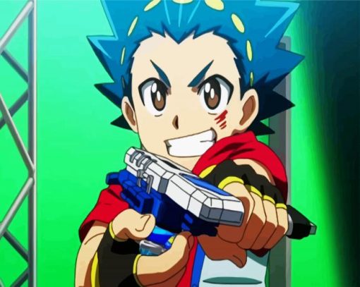 Valt Aoi Beyblades Anime paint by numbers