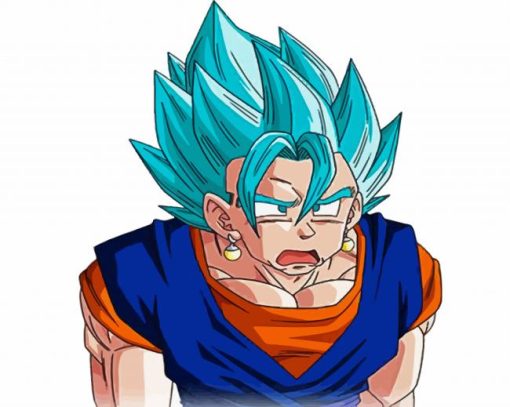 Vegito paint by numbers