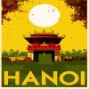 Vietnamese Hanoi Poster Paint By Number