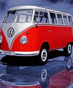 Volkswagen Combi paint by numbers