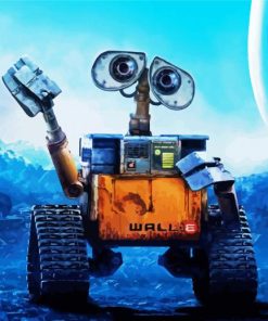 Wall E Film paint by numbers