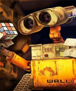 Walle Robot paint by numbers