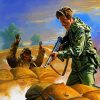 War Soldiers Paint By Number