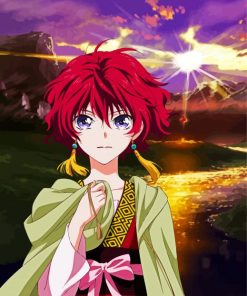 Yona of The Dawn Anime paint by numbers