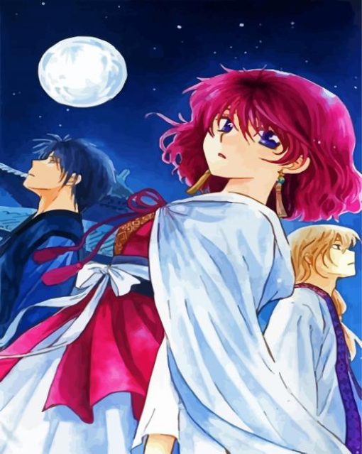 Yona of The Dawn Manga Anime paint by numbers
