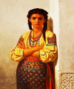Young Amazigh Girl paint by numbers