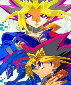 Yugi Muto paint by numbers