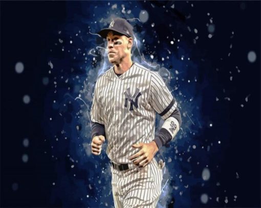 Aaron Judge NY Yankees Player paint by numbers