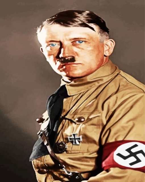 Adolf Hitler Politician Man paint by numbers