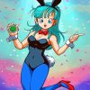 Adorable Bulma paint by numbers