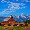 Aesthetic Teton County Wyoming paint by numbers