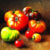 Aesthetic Tomatoes Fruit paint by numbers