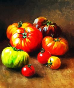 Aesthetic Tomatoes Fruit paint by numbers