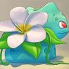 Aesthetic Bulbasaur Pokemon paint by numbers