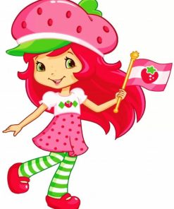 Strawberry Shortcake Paint By Number
