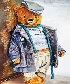 Aesthetic Sad Teddy Bear Paint By Number