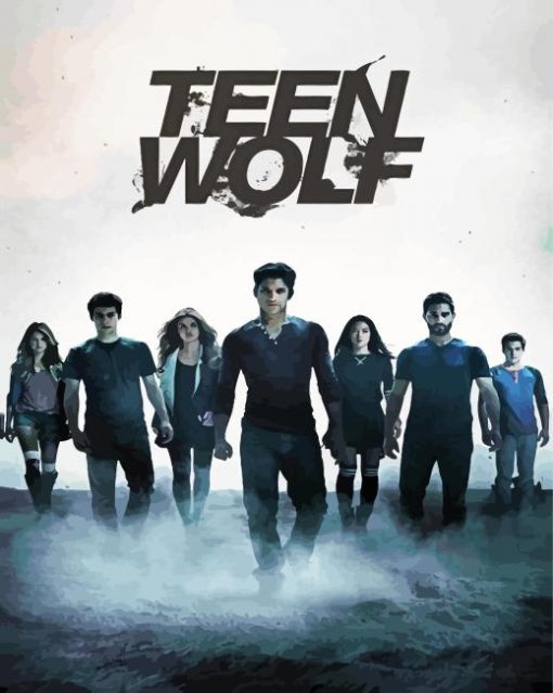 Aesthetic Teen Wolf paint by numbers
