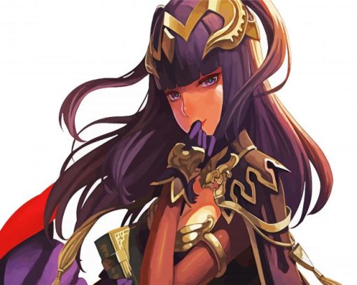 Aesthetic Tharja Fire Emblem paint by numbers