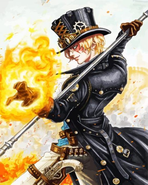 Sabo One Piece Paint By Number