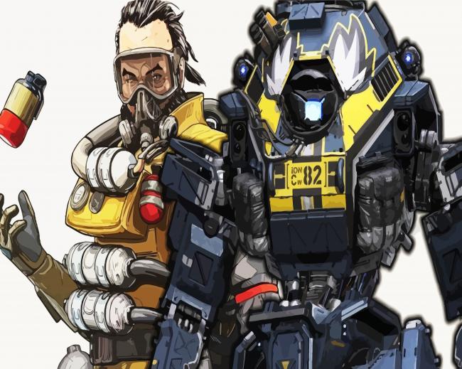 Apex Legends Titanfall Paint By Number