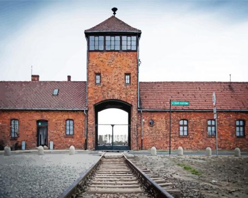 Auschwitz Camp In Poland Paint By Number