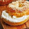 Bagel With Cream Cheese Paint By Number