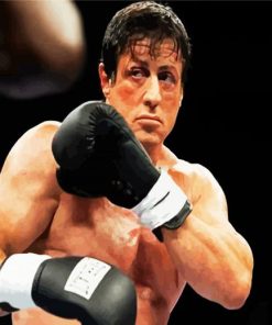 Rocky Balboa In Defence Paint By Number