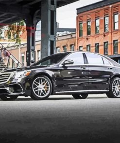 Black Mercedes Amg S63 Paint By Number