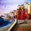 Cefalu Sicily Art paint by numbers