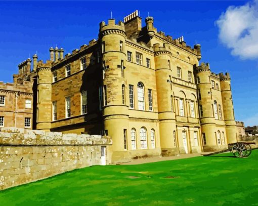 Culzean Chateau paint by numbers