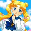 Tsukino Sailor Moon Paint By Number