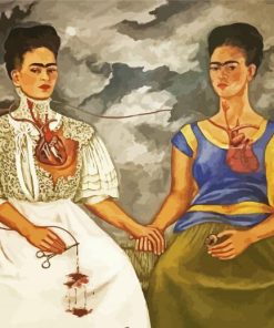 Mexican Painter Frida Kahlo Paint By Number