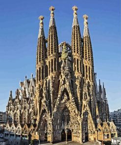 Gaudi Sagrada Familia Paint By Number
