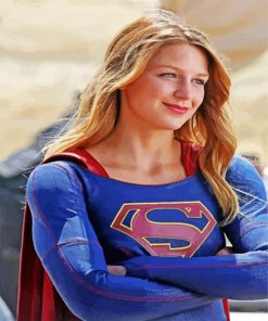 The Gorgeous Supergirl Paint By Number