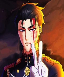 Guren Ichinose Seraph of the End Paint By Number