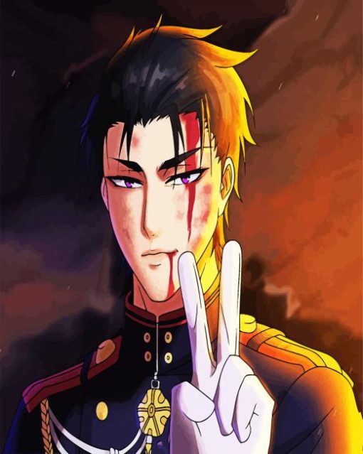 Guren Ichinose Seraph of the End Paint By Number