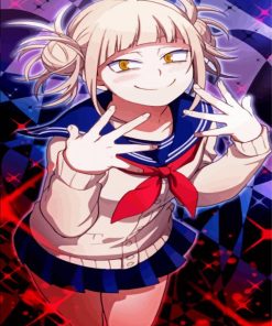Himiko Toga paint by numbers