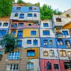 Hundertwasser House Paint By Number