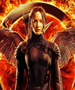 katniss Everdeen Hunger Games Paint By Number