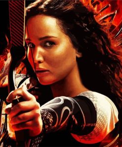 Hunger Games Everdeen Paint By Number