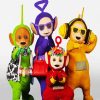 Stylish Teletubbies Paint By Number