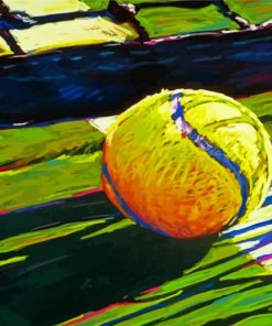 Tennis Ball Paint By Number