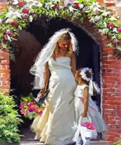 Two Brides paint by numbers