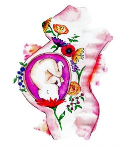Unborn Baby Paint By Number