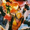 X Men Illustration paint by numbers
