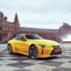 Yellow Lexus paint by numbers