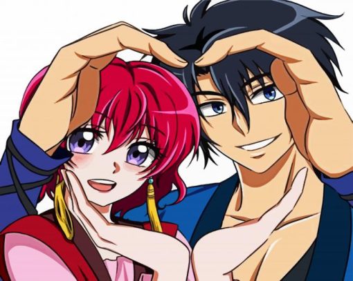 Yona and Hak Son paint by numbers