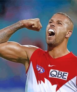 AFL Player Paint By Number